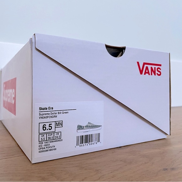 Supreme®/Vans® Dollar Bill Era, US6.5M - Picture 12 of 13
